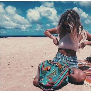 Super cute hand made cockatiel bag from Colombia!